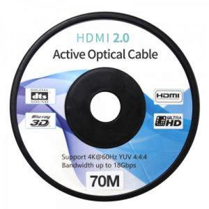HDMI2.0광케이블 AOC(70M)소켓분리 NEXT 6570HAOC-DD